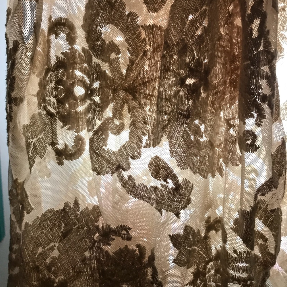 Lace loose cover up.